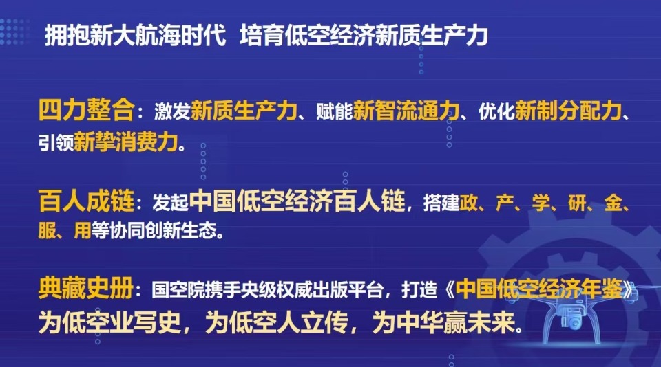 “低空经济元年”收官在即，国空院携手央级平台启动《中国低空经济年鉴》计划！“中国低空经济第一人”朱克力博士领衔，集结交叉科学大咖(图3)